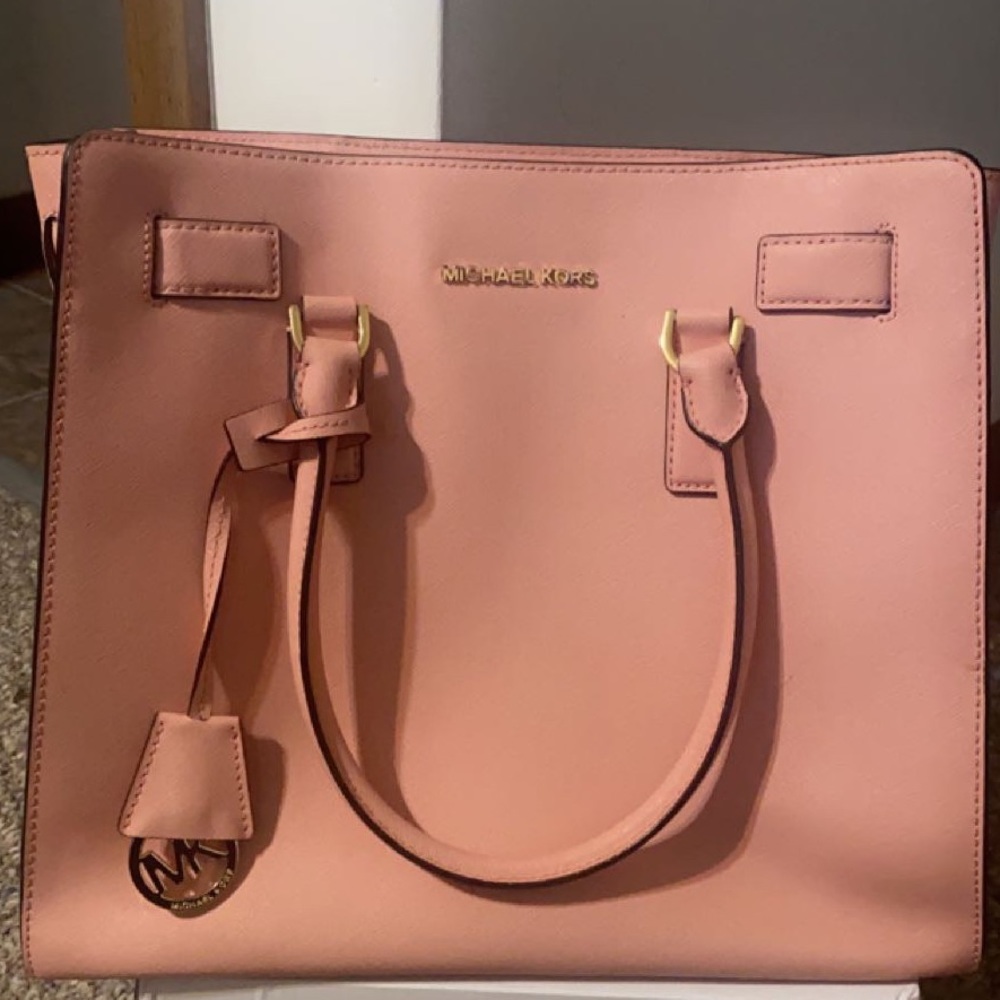 Michael Kors Light Pink Tote Purse